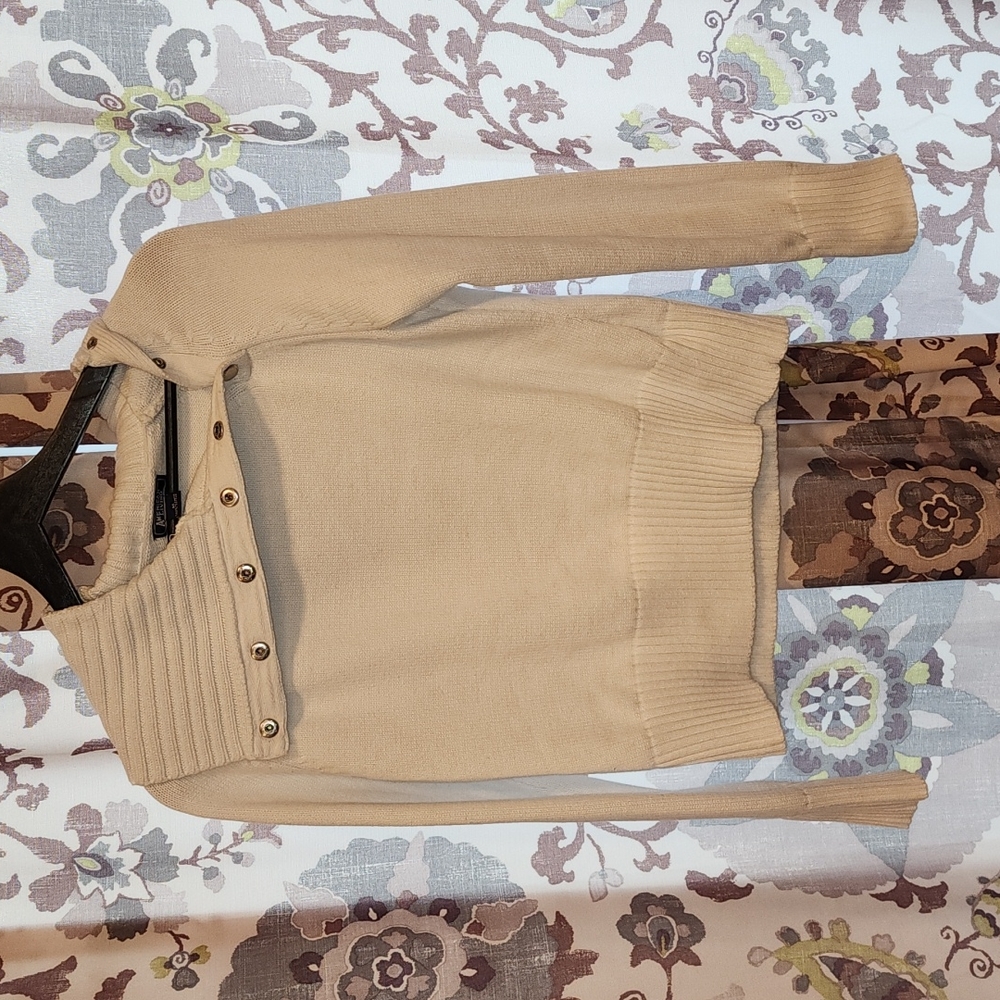 American Living White Sweater
